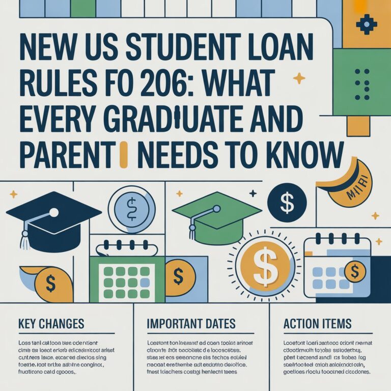 New US Student Loan Rules for 2026: What Every Graduate and Parent Needs to Know