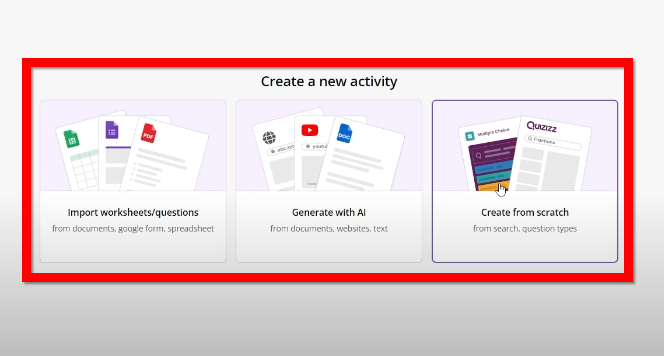Create From Scratch