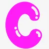 C in Bubble Letters