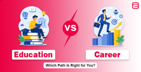 Education vs Career Which Path Is Right for You guide banner for Edulize.com.