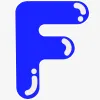 F in Bubble Letters