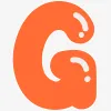 G in Bubble Letters